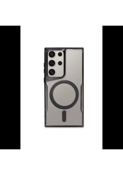 Samsung Galaxy S24 Ultra Kılıf Boyi Magsafe Silikon Kapak