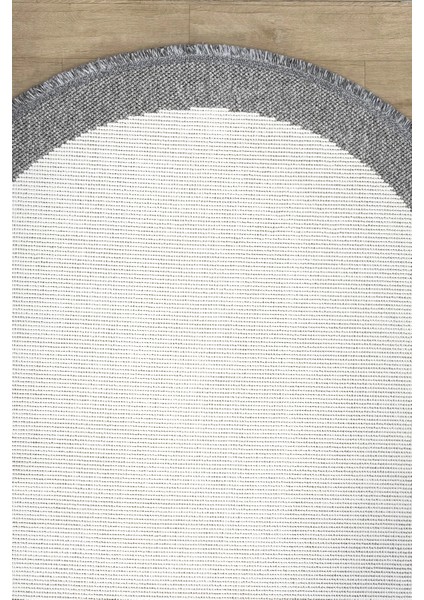 Oval Gri Halı Bordür Modern Oturma Odası Salon Mutfak Koridor Antre Balkon Çocuk Odası Halısı 0020 fırsatları