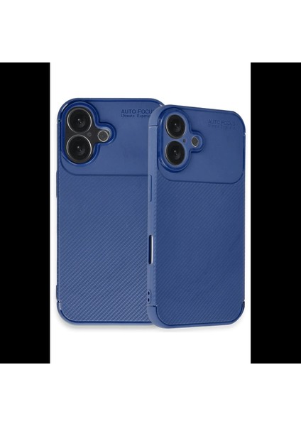 iPhone 16 Plus Kılıf Auto Focus Karbon Kapak modelleri