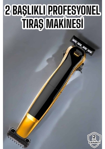Wizard Çift Başlıklı Jilet Tıraş Makinesi Taşınabilir Suya Dalı Sinek Kaydı