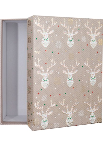 20X28X8 cm Yılbaşı Hediye Kutusu – Premium Kalite Kalın Karton, Özel Tasarım Model 2 No7 modelleri