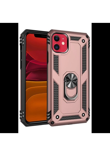 iPhone 11 Kılıf Sofya Yüzüklü Silikon Kapak