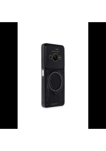 Xiaomi Poco C61 Kılıf Joy Lens Standlı Kapak fiyatları