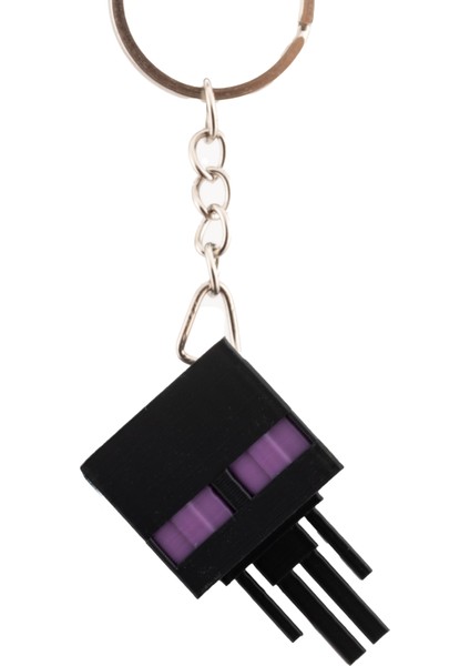 Minecraft Enderman & Skeleton 2’li Figür Anahtarlık / Çanta Süsü