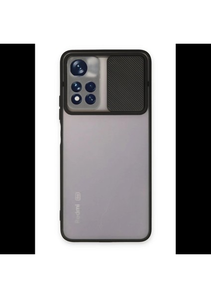 Xiaomi Redmi Note 11T Kılıf Palm Buzlu Kamera Sürgülü Silikon