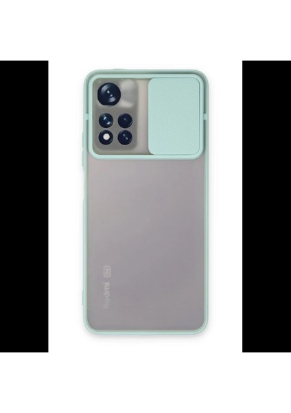 Xiaomi Redmi Note 11T Kılıf Palm Buzlu Kamera Sürgülü Silikon