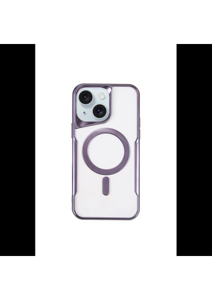 iPhone 15 Kılıf Boyi Magsafe Silikon Kapak
