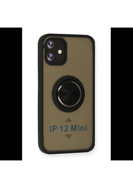 iPhone 12 Mini Kılıf Montreal Yüzüklü Silikon Kapak fiyatları