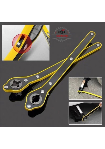 Ford Focus 3 2011-2012-2013-2014 Araç Kaldırma Krikosu,1.5 Ton Makas Tip Oto Kriko, Evrensel Uyumlu