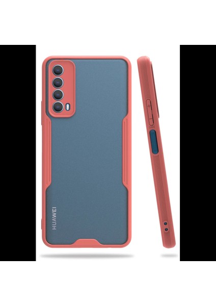 Huawei P Smart 2021 Kılıf Platin Silikon