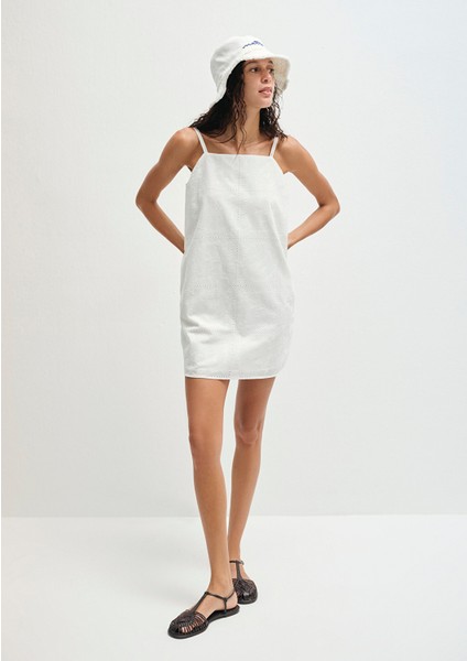 Ekru Elbise 1310740-70057