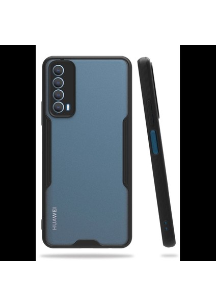 Huawei P Smart 2021 Kılıf Platin Silikon