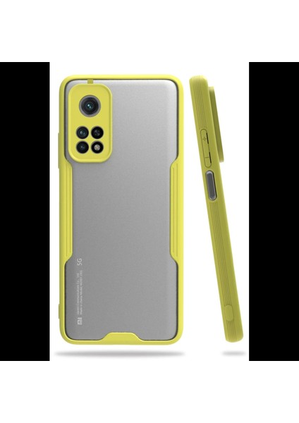 Xiaomi Mi 10T Pro Kılıf Platin Silikon