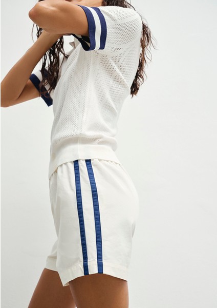 Ekru Şort 1410222-70057