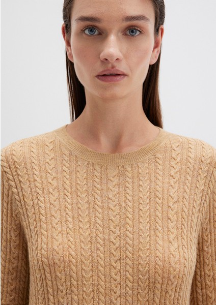 Kısa Kollu Sarı Kazak 1710702-90659