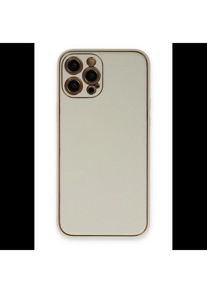 iPhone 12 Pro Max Kılıf Coco Deri Silikon Kapak