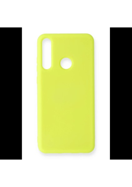 Huawei Y6P Kılıf Nano Içi Kadife Silikon