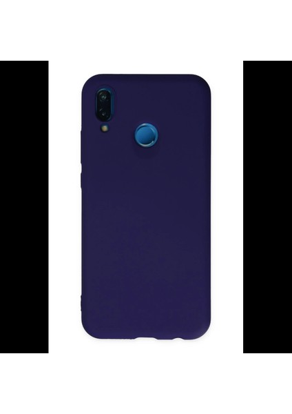 Huawei P20 Lite Kılıf Nano Içi Kadife Silikon
