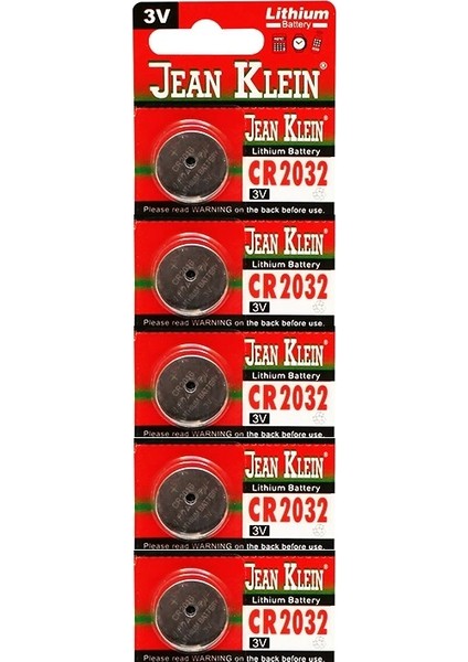 Baskül -Terazi Pili 5 Li Paket CR2032 - 3V (4887)