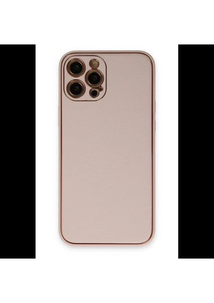 iPhone 12 Pro Max Kılıf Coco Deri Silikon Kapak