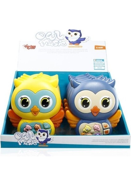 Nessiworld JLG-855-102A Işıklı ve Müzikli Baykuş Bebek modelleri