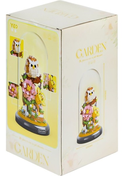 Nessiworld P1280 Panlos Fanus Çiçek 1123 Parça Blok Seti -Vagon Life fiyatları