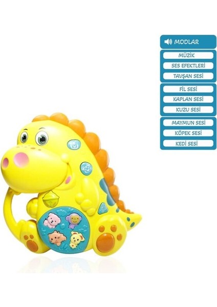 Nessiworld JLG-855-71A Kut Işıklı ve Müzikli Dinazor Bebek fiyatları