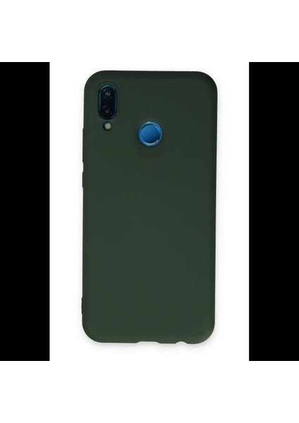 Huawei P20 Lite Kılıf Nano Içi Kadife Silikon
