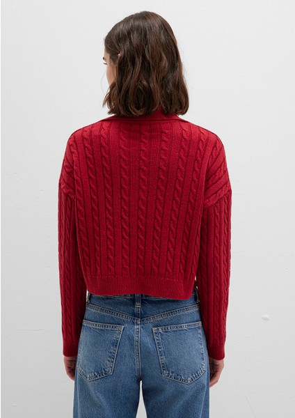 Kırmızı Triko Polo 1710717-70391