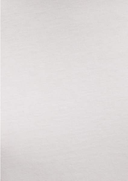 Dantel Detaylı Ekru Tişört 1613515-70057