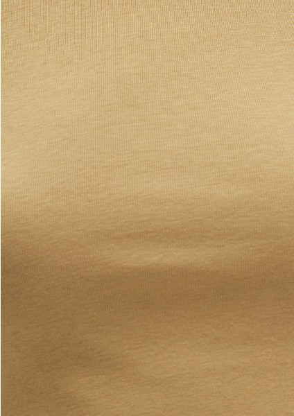 Yeşil Basic Crop Tişört 1600814-70217