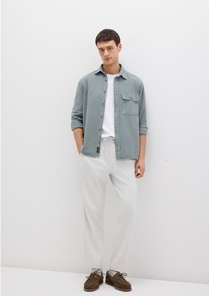 Açık Gri Pantolon 0010480-70080