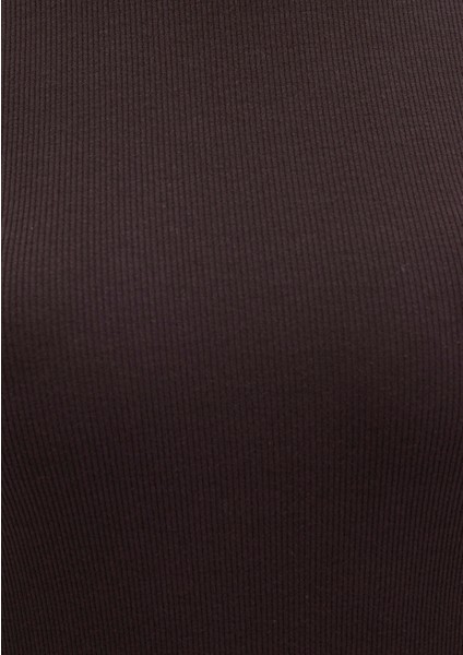 Kahverengi Basic Tişört 1613081-70240