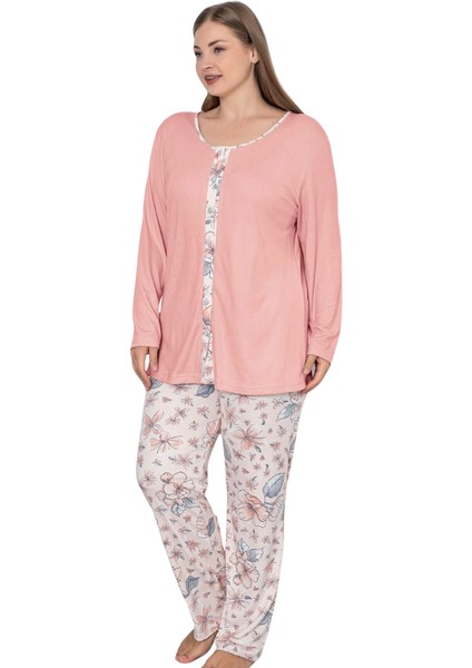 Desenli Pijama Takımı 24711