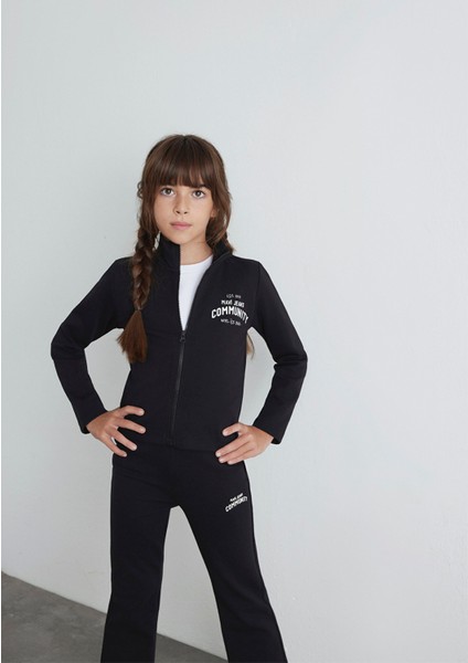 Mavi Jeans Baskılı Siyah Sweatshirt 7S10129-900