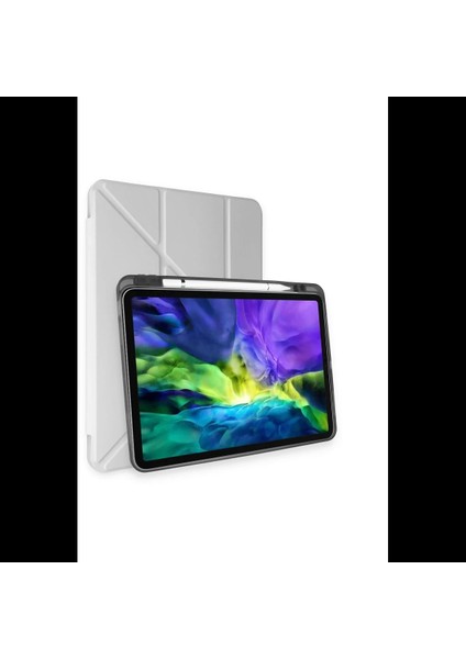 iPad Pro 11 (2024) Kılıf Kalemlikli Mars Tablet Kılıfı