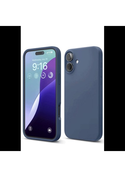 iPhone 16 Kılıf Nano Içi Kadife Silikon