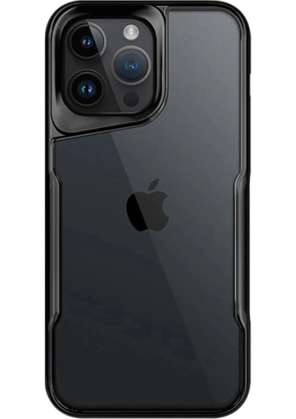 iPhone 15 Pro Kılıf Boyi Silikon Kapak - Siyah