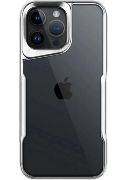 iPhone 15 Pro Max Kılıf Boyi Silikon Kapak - Gümüş fiyatları