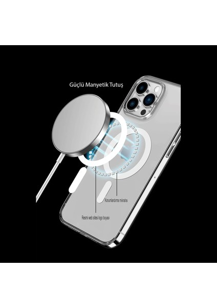 iPhone 14 Pro Kılıf Tron Şeffaf Magsafe Kapak