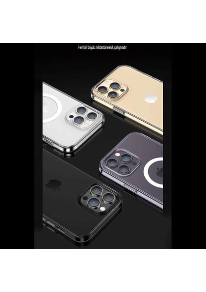 iPhone 14 Pro Kılıf Tron Şeffaf Magsafe Kapak