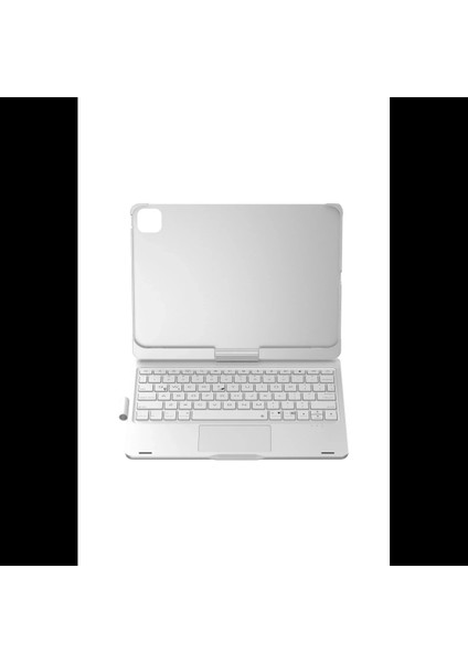 iPad Pro 11 (2024) F11 Ats Kılıf Magic Dönen Klavyeli Tablet Kılıf