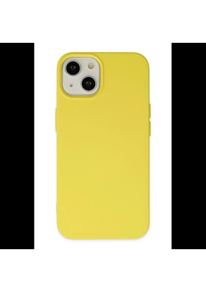 iPhone 14 Plus Kılıf Nano Içi Kadife Silikon