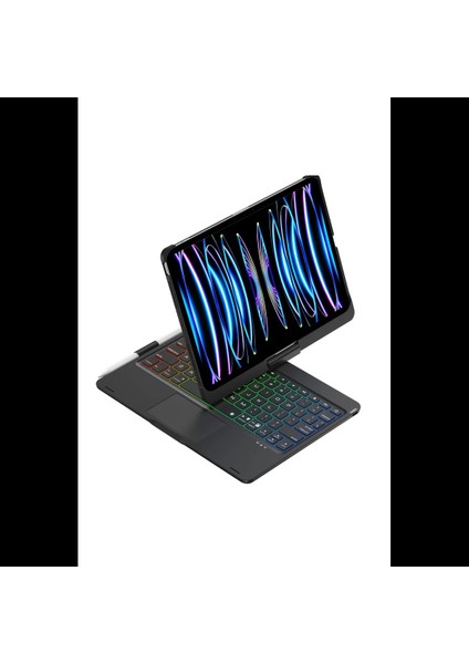 iPad Pro 11 (2024) F11 Ats Kılıf Magic Dönen Klavyeli Tablet Kılıf fırsatları