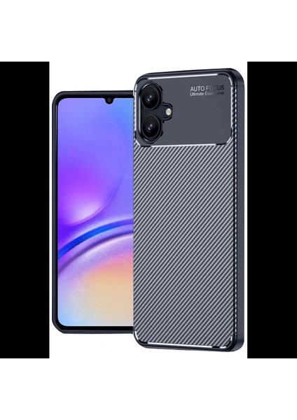 Samsung Galaxy A06 Kılıf Auto Focus Karbon Kapak