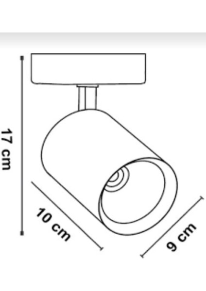 Mir LED Aydınlatma 30W 2700 Lm Siyah Kasa Beyaz Işık Ray Spot 8, Adet 1 Yıl Ürün Grantili fırsatları