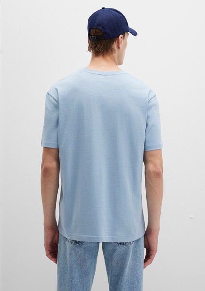 Mavi Logo Baskılı Mavi Tişört 0612904-80796