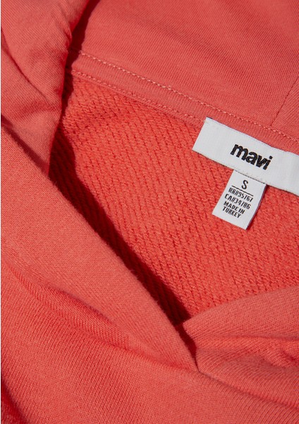 Mavi Logo Baskılı Pembe Sweatshirt 1S10420-71076