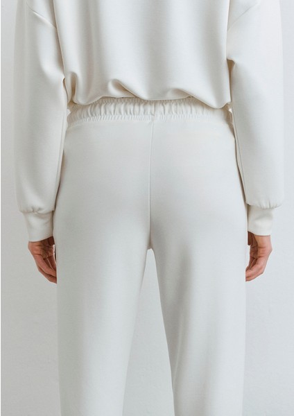 Lux Touch Beyaz Eşofman Altı 1011076-70057