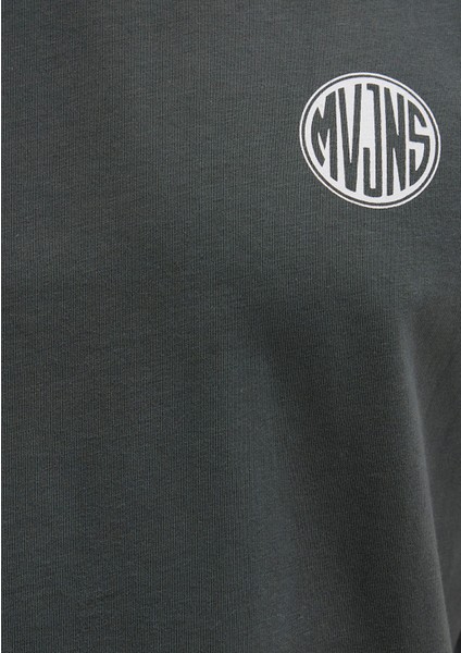 Mavi Logo Baskılı Yeşil Tişört 0613014-71598